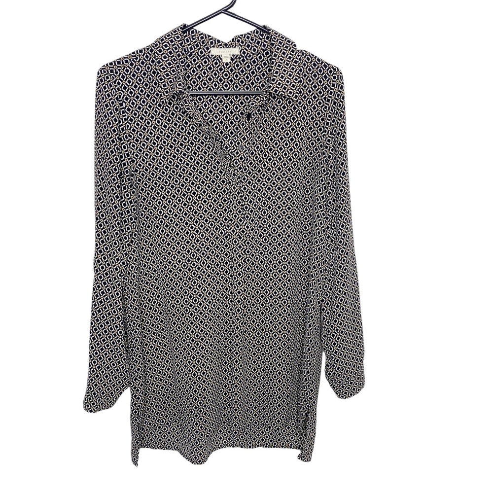 Pleione popover blouse size small EUC j
